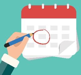 Grafik von Kalender Kalender