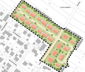 Städtebaullicher Entwurf Inneres Gratzfeld - Neuweg